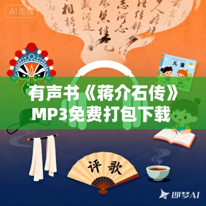 有声书《蒋介石传》MP3免费打包下载 28集 乔纳森·芬比作品