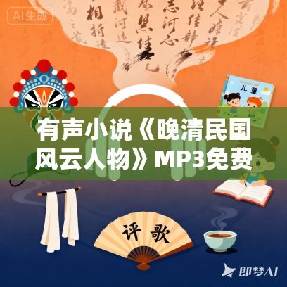 有声小说《晚清民国风云人物》MP3免费打包下载 周健演播 558集全