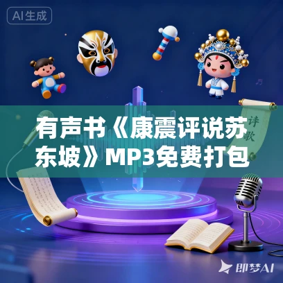 有声书《康震评说苏东坡》MP3免费打包下载 39集 有益播音