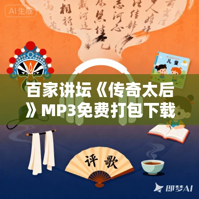 百家讲坛《传奇太后》MP3免费打包下载 4集全