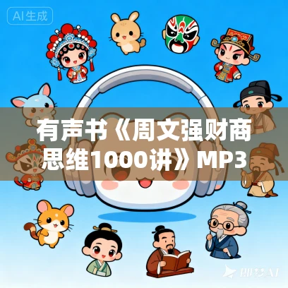 有声书《周文强财商思维1000讲》MP3免费打包下载