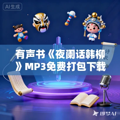 有声书《夜阑话韩柳》MP3免费打包下载 金性尧作品 56集 有益播音