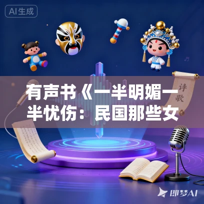有声书《一半明媚一半忧伤：民国那些女子》MP3免费打包下载 江泓作品 7集 阑珊播音