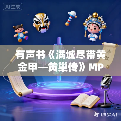 有声书《满城尽带黄金甲—黄巢传》MP3免费打包下载 28集