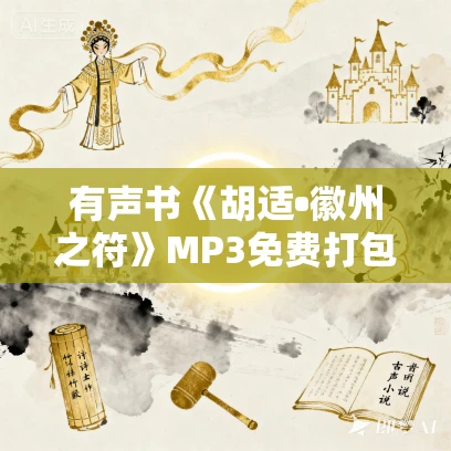 有声书《胡适•徽州之符》MP3免费打包下载 20集 陶方宣作品