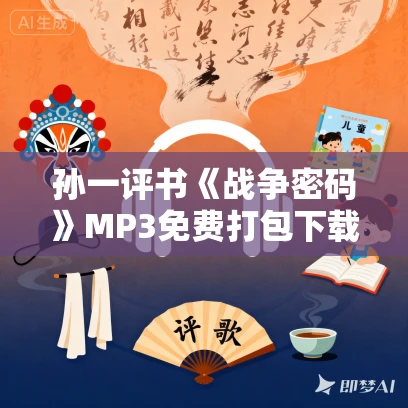 孙一评书《战争密码》MP3免费打包下载 26回全集