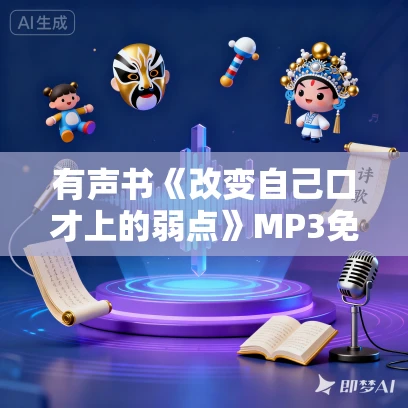 有声书《改变自己口才上的弱点》MP3免费网盘下载 钰柱优声播讲 90集全