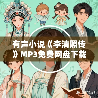 有声小说《李清照传》MP3免费网盘下载 一代才女李清照的传奇人生 72集