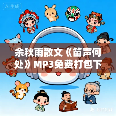 余秋雨散文《笛声何处》MP3免费打包下载 15集 有益播音