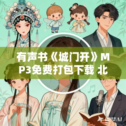 有声书《城门开》MP3免费打包下载 北岛作品 28集 晟焕播音