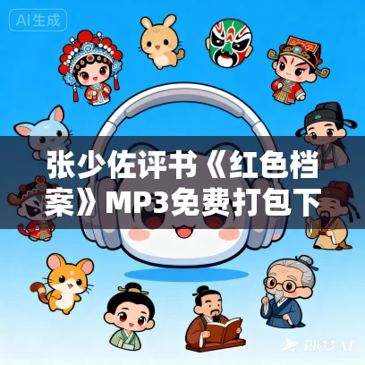张少佐评书《红色档案》MP3免费打包下载 30回全