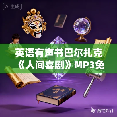 英语有声书巴尔扎克《人间喜剧》MP3免费打包下载 471集