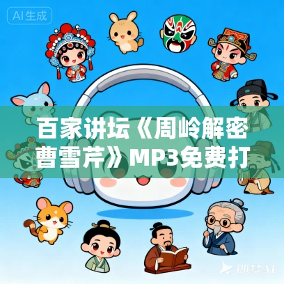 百家讲坛《周岭解密曹雪芹》MP3免费打包下载 10集全