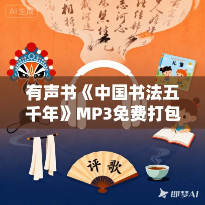 有声书《中国书法五千年》MP3免费打包下载 8集全