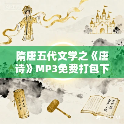隋唐五代文学之《唐诗》MP3免费打包下载 345集