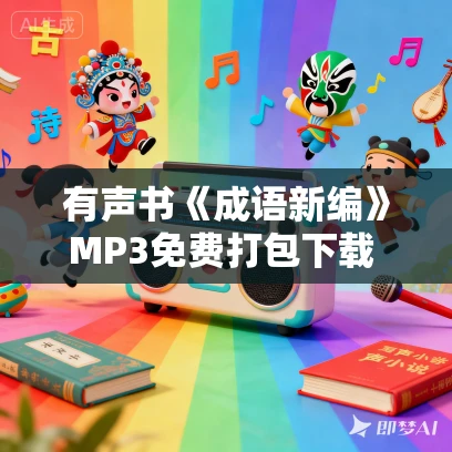 有声书《成语新编》MP3免费打包下载 周宇作品 26集 黄伟成播音