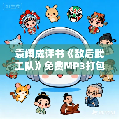 袁阔成评书《敌后武工队》免费MP3打包下载