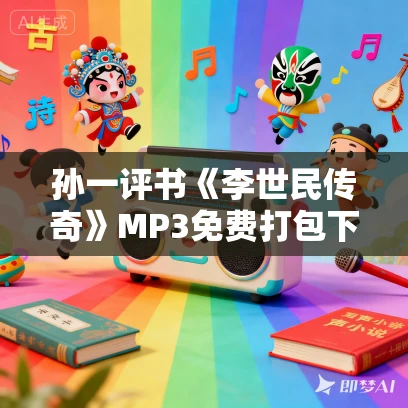 孙一评书《李世民传奇》MP3免费打包下载 50回全集