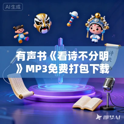 有声书《看诗不分明》MP3免费打包下载 潘向黎作品 65集 有益播音