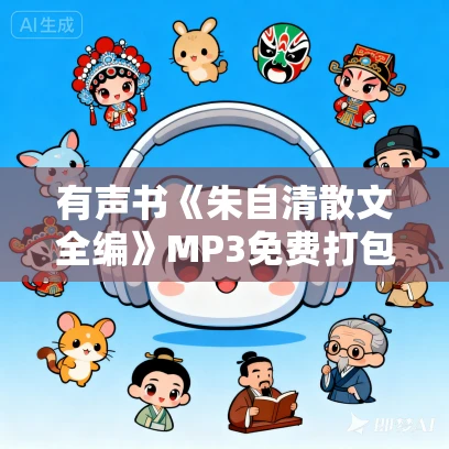 有声书《朱自清散文全编》MP3免费打包下载 26集 文月播音