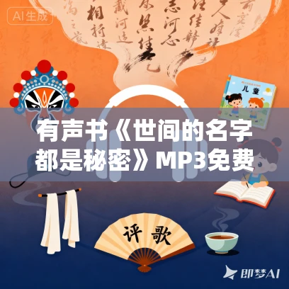 有声书《世间的名字都是秘密》MP3免费打包下载 苏缨作品 88集 文月播音