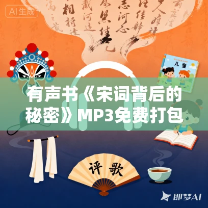 有声书《宋词背后的秘密》MP3免费打包下载 林玉玫作品 24集 有益播音