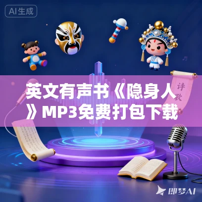 英文有声书《隐身人》MP3免费打包下载 H.G.威尔斯作品 13集全
