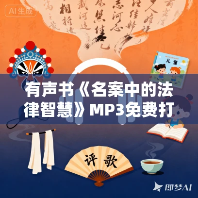 有声书《名案中的法律智慧》MP3免费打包下载 徐爱国作品 41集 小胖播音