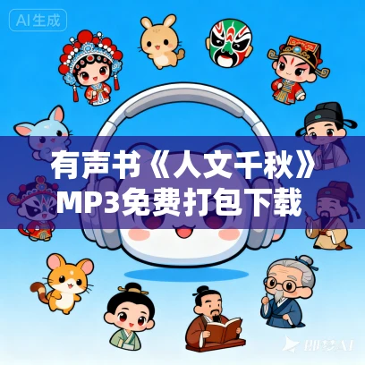 有声书《人文千秋》MP3免费打包下载 葛剑雄作品 13集 小新播音