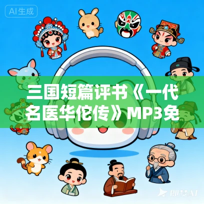 三国短篇评书《一代名医华佗传》MP3免费打包下载 3回全