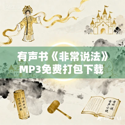 有声书《非常说法》MP3免费打包下载 郭建作品 42集 晟焕播音