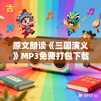 原文朗读《三国演义》MP3免费打包下载 白云出岫、蓝色百合录制 120回