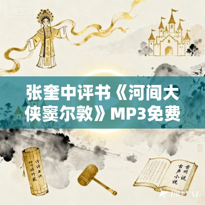 张奎中评书《河间大侠窦尔敦》MP3免费打包下载 84回全