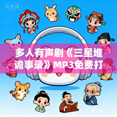 多人有声剧《三星堆诡事录》MP3免费打包下载 吹灯人 500集完结