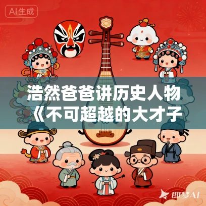 浩然爸爸讲历史人物《不可超越的大才子们》MP3免费打包下载