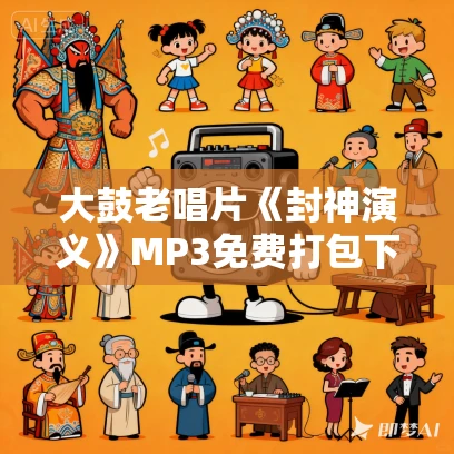 大鼓老唱片《封神演义》MP3免费打包下载 16集 张立仁