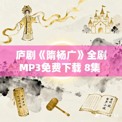 庐剧《隋杨广》全剧MP3免费下载 8集 谢同春-孙道华-马小梅