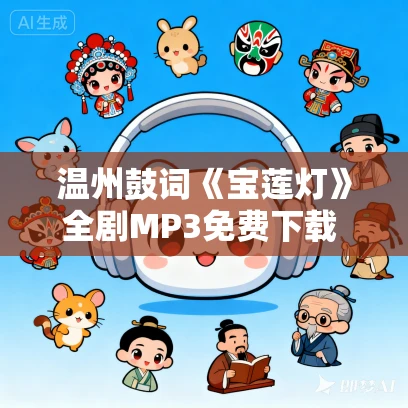 温州鼓词《宝莲灯》全剧MP3免费下载 陈小卯 王晗华 3集