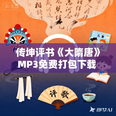 传坤评书《大隋唐》MP3免费打包下载 34回