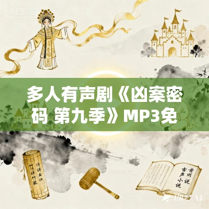 多人有声剧《凶案密码 第九季》MP3免费打包下载 蓦等等领衔播讲 823集完结