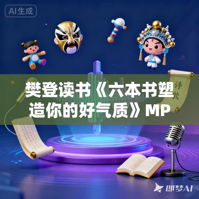 樊登读书《六本书塑造你的好气质》MP3免费打包下载 26集