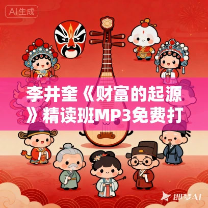 李井奎《财富的起源》精读班MP3免费打包下载