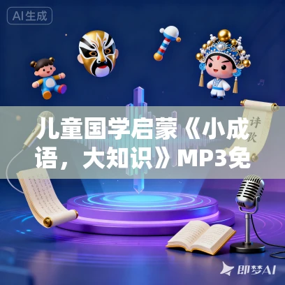 儿童国学启蒙《小成语，大知识》MP3免费打包下载 12集 精灵袋鼠妈妈播讲