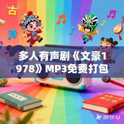 多人有声剧《文豪1978》MP3免费打包下载 追马播讲 2065集完结