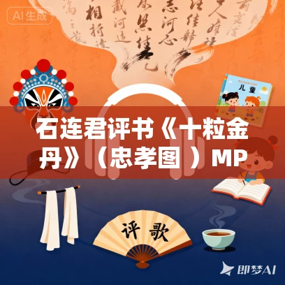 石连君评书《十粒金丹》（忠孝图 ）MP3免费打包下载 78回