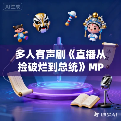 多人有声剧《直播从捡破烂到总统》MP3免费打包下载 聴见 931集完结